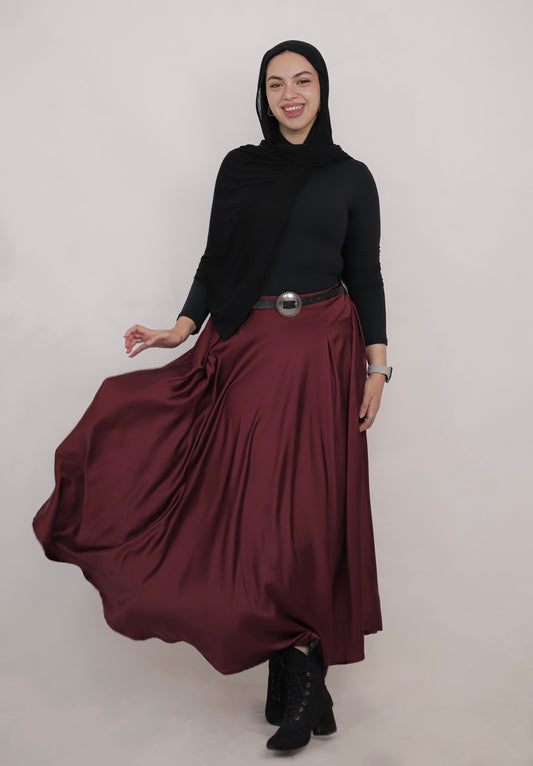 Arya Satin Skirt