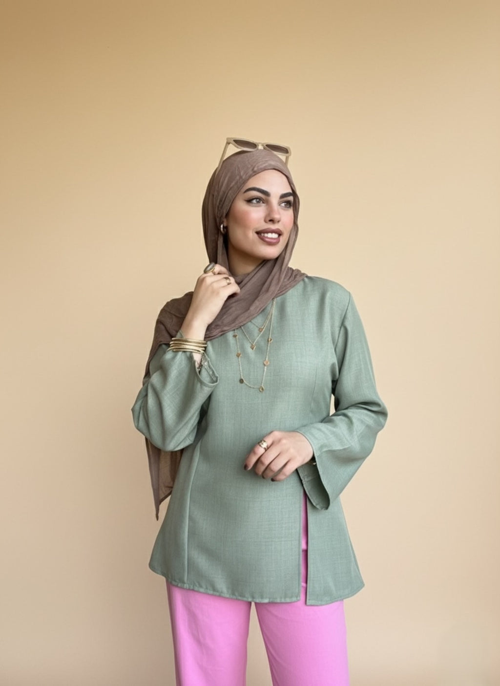 NOYA Linen blouse