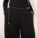 jacket & wide pants