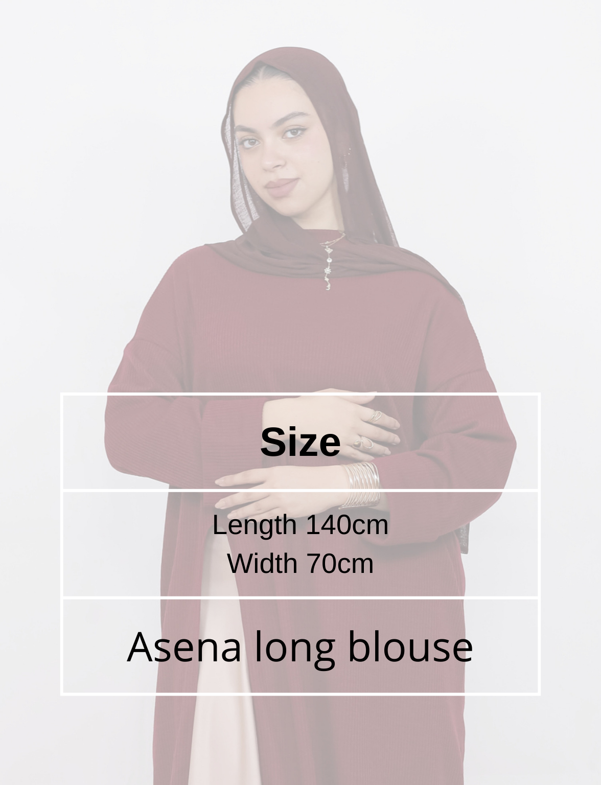Asena long Blouse