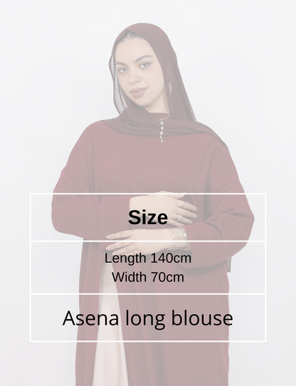 Asena long Blouse