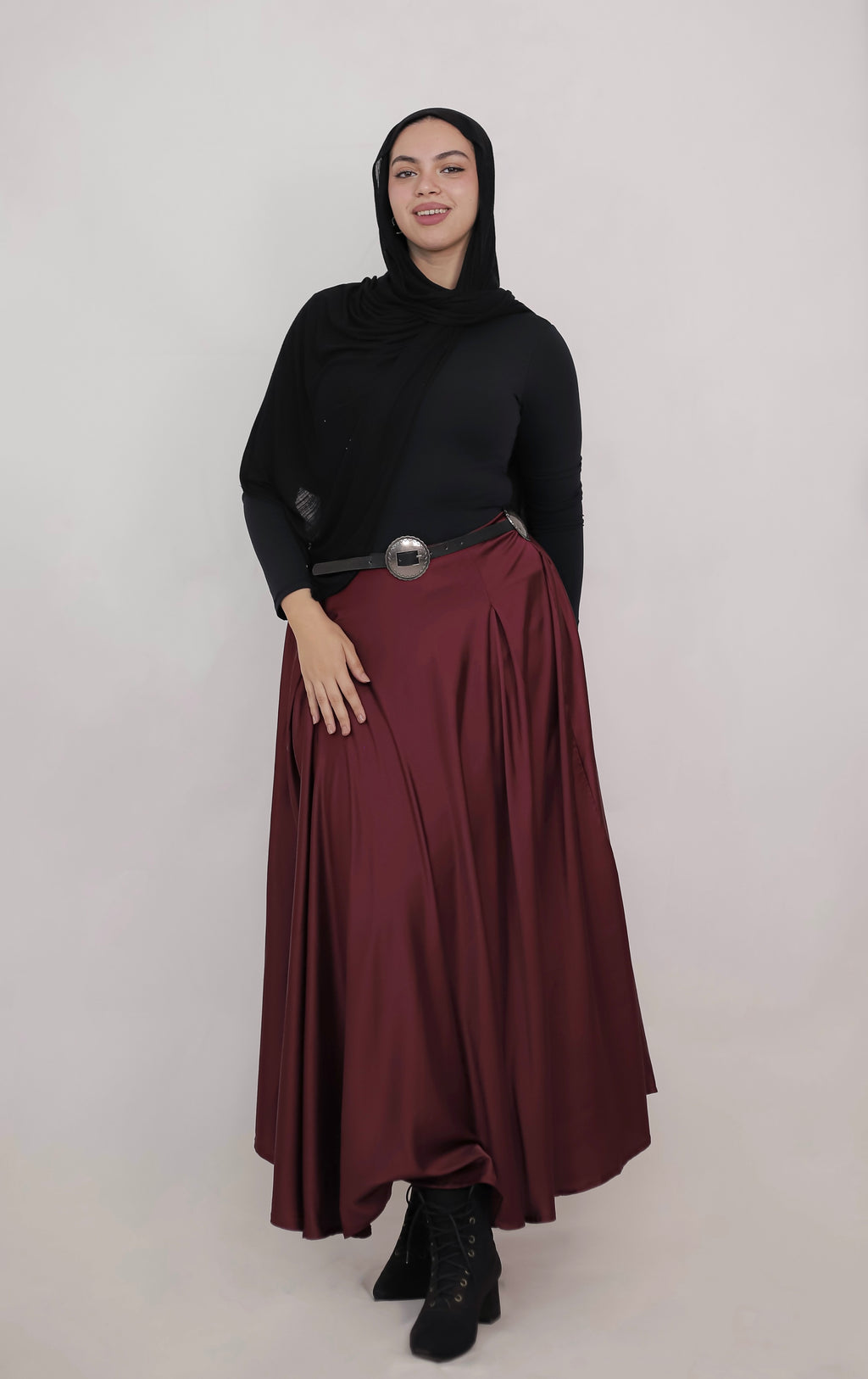 Arya Satin Skirt