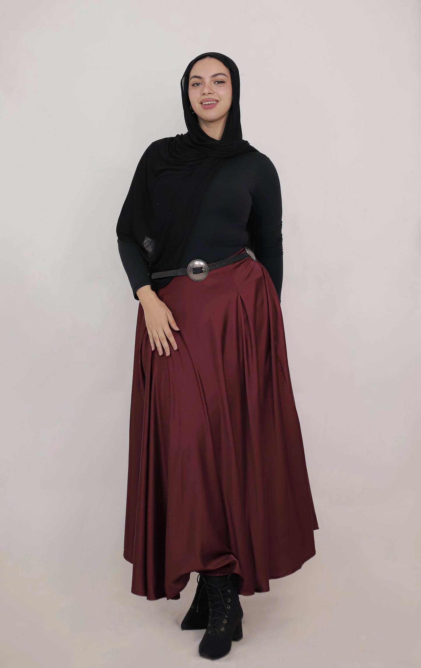 Arya Satin Skirt