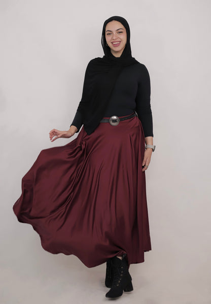 Arya Satin Skirt