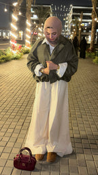 jacket & wide pants